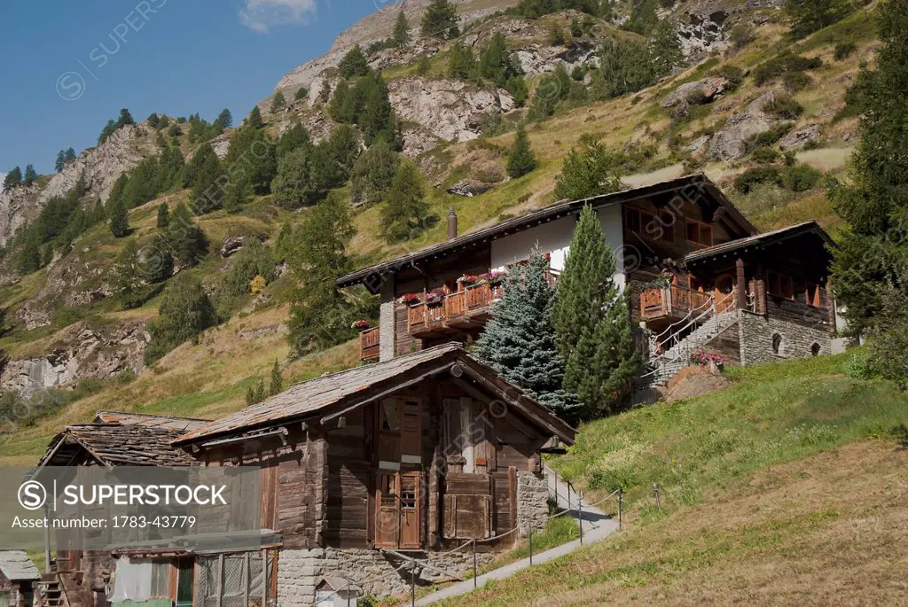 Switzerland, Rural scene; Zermatt