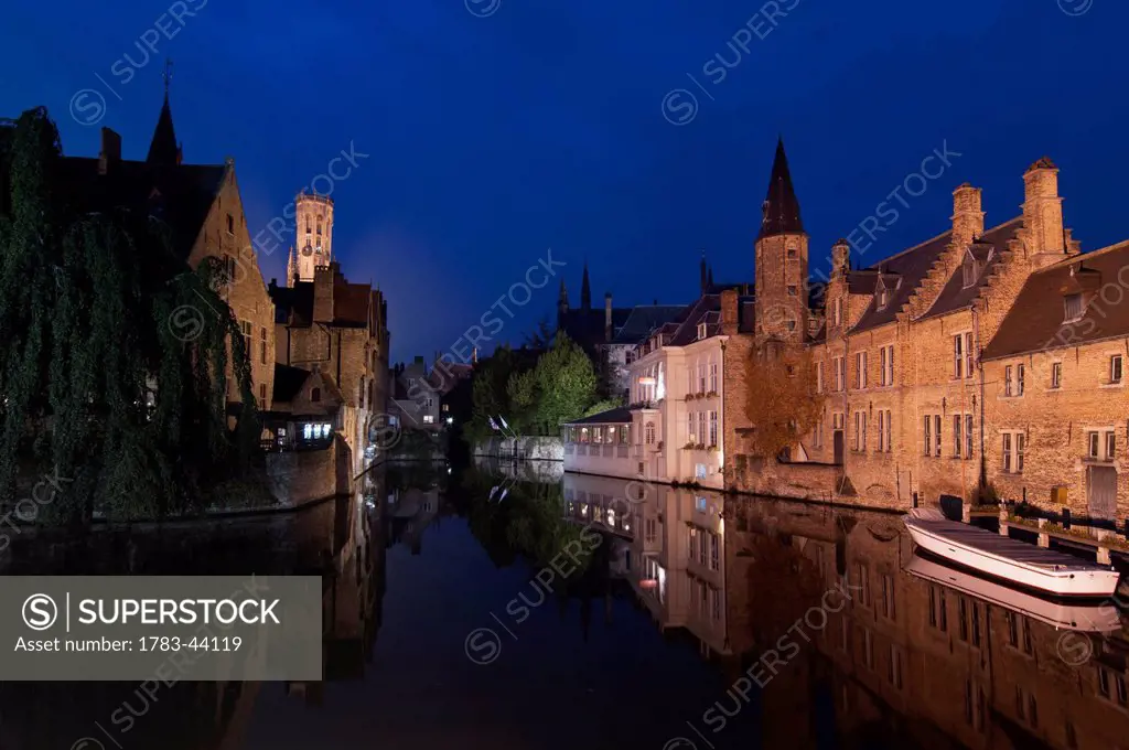 Belfry tower; Bruges, Belgium