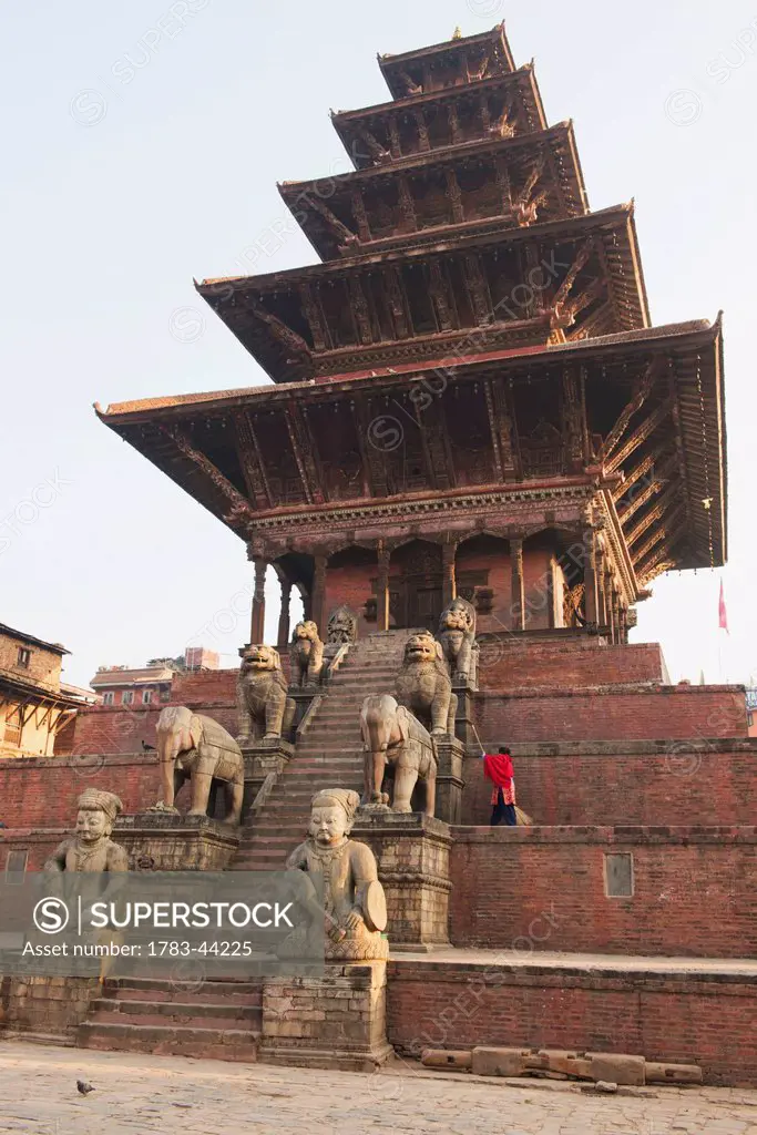 The Nyataponla Temple; Bhaktapur, Nepal