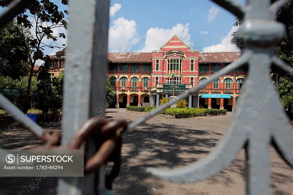 Pansoedan Middle School, formerly a Catholic school; Yangon, Myanmar