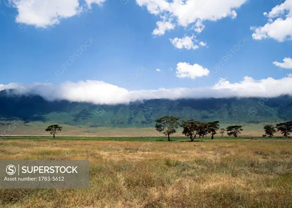 Clouds over Ngorongoro Crater,Tanzania