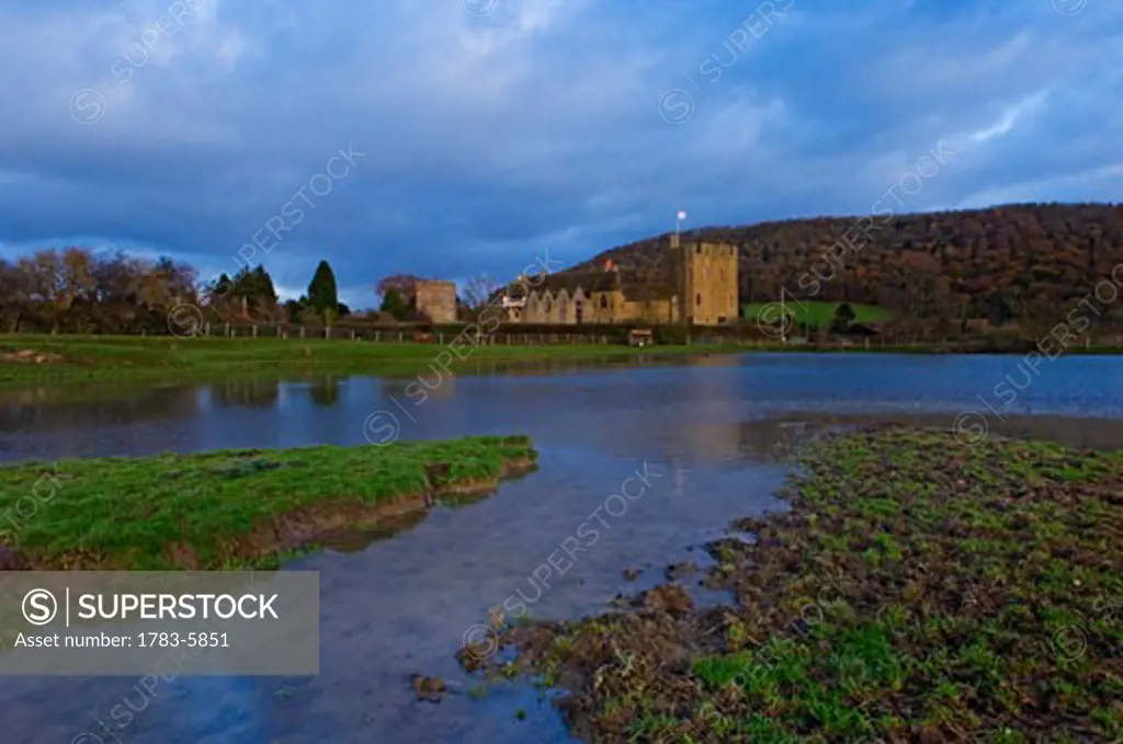 Stokesay Castle, Stokesay,Shropshire,England,UK