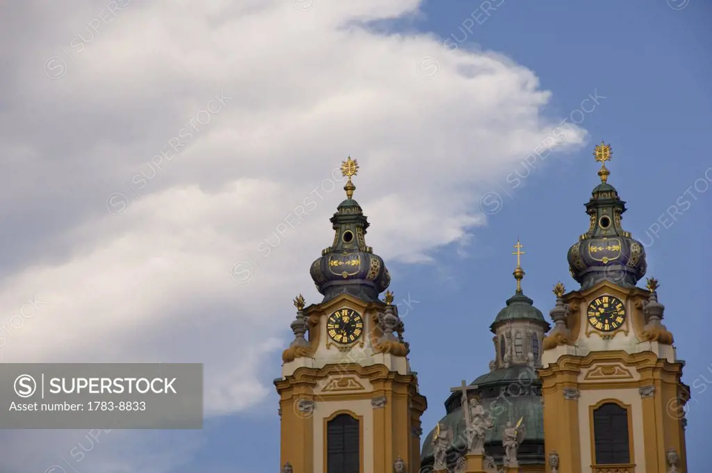 Melk Abbey spires, Austria