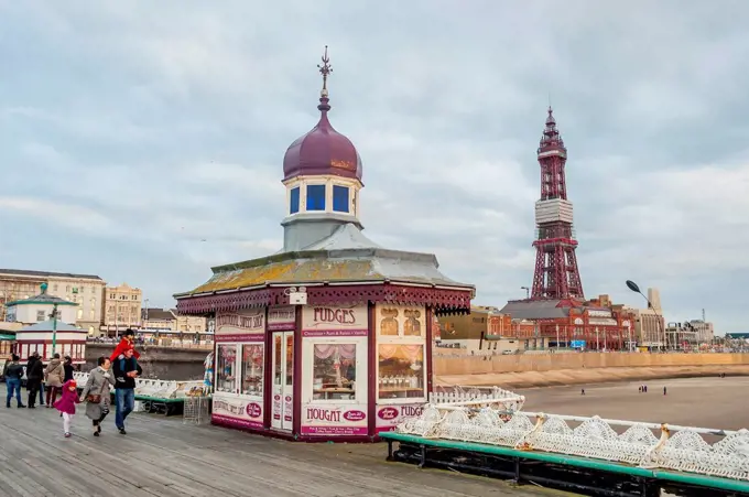 North Pier; Blackpool, Lancashire, England