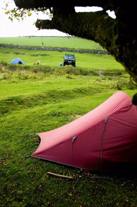 Runnage Farm Camping In Dartmoor National Park, Postbridge,Yelverton,Devon,Uk