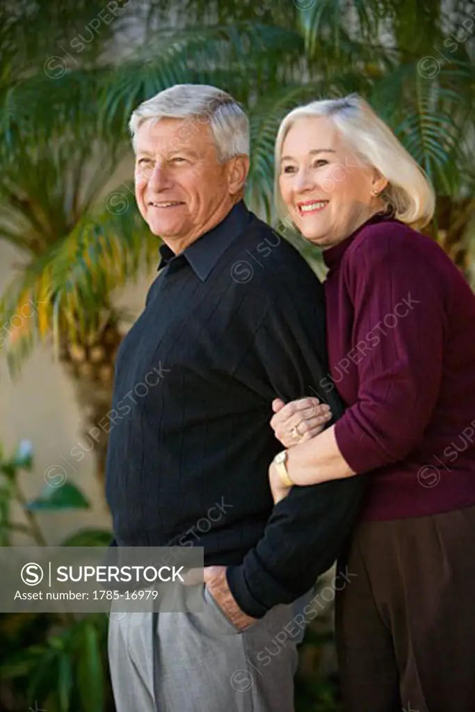 Portrait of senior couple standing together
