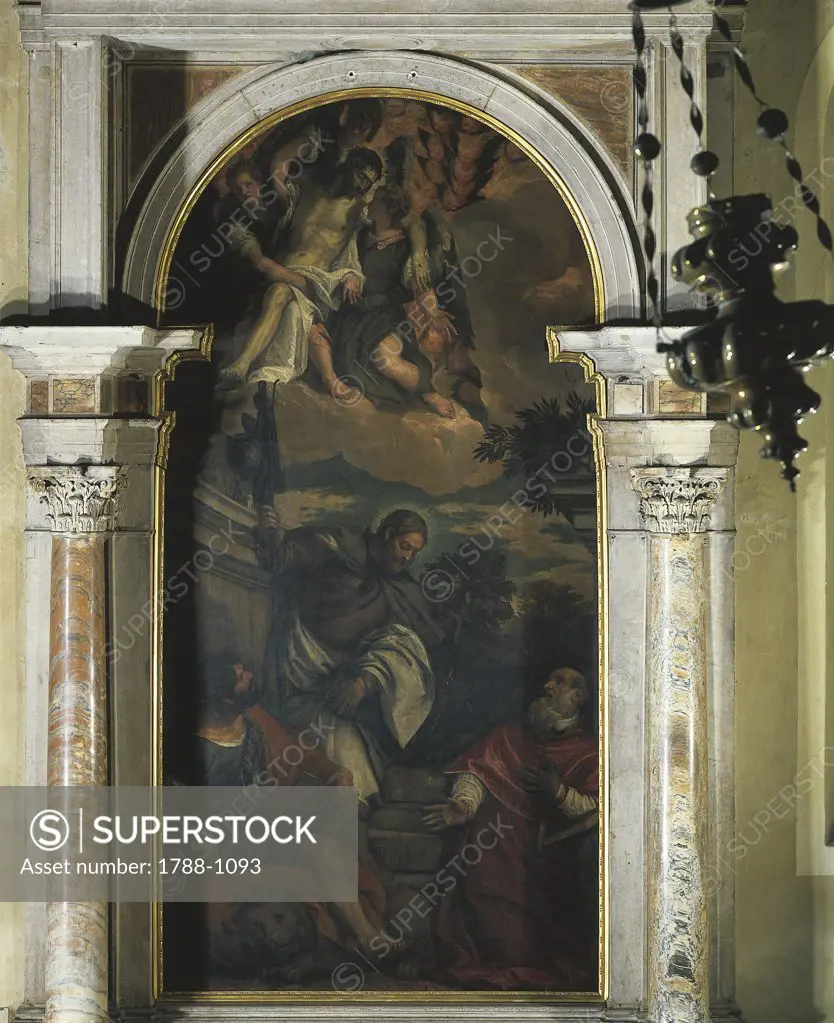 Italy - Veneto Region - Venice - Church of St. Zulian - The Pietas by Paolo Veronese