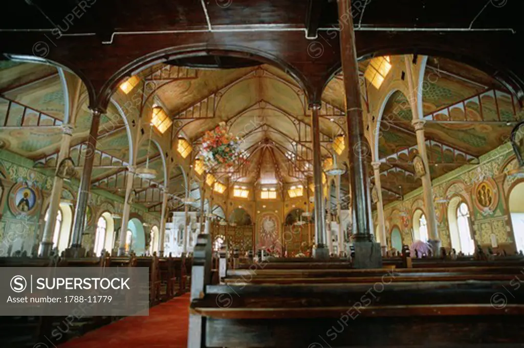 Lesser Antilles, Saint Lucia, Castries, Cathedral of the Immaculate Conception