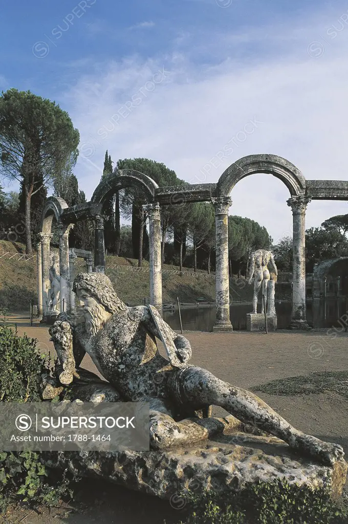 Italy - Lazio Region - Tivoli - Hadrian's Villa - Canopus