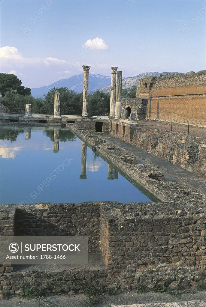 Italy - Lazio Region - Tivoli - Hadrian's Villa - Nymphaeum