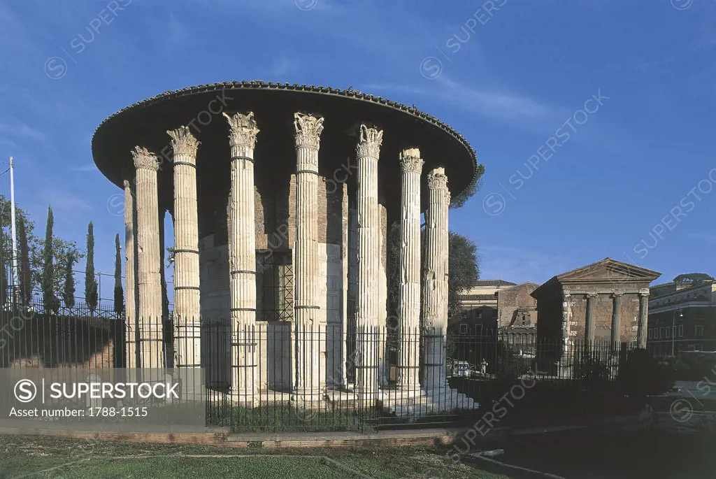 Italy - Lazio Region - Rome - Temple of Hercules Winner (2nd century b. C.)