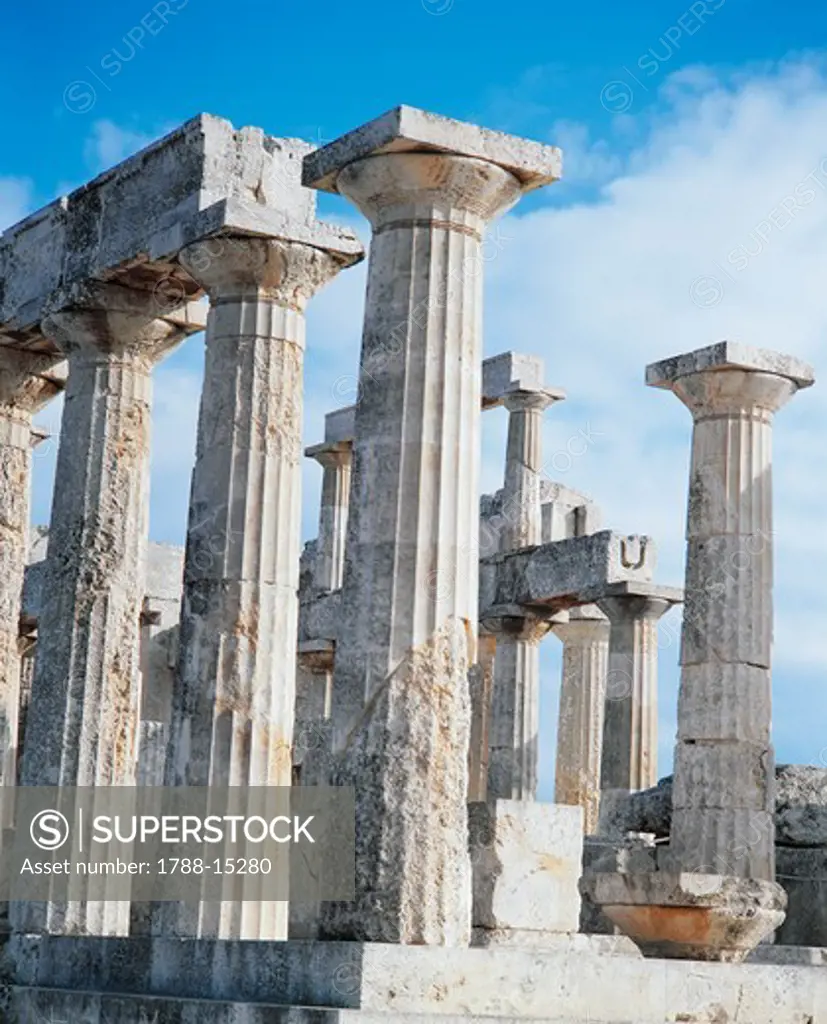 Greece, Island of Aegina, Temple of Aphaia