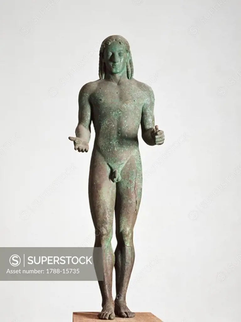 Bronze statue known as Apollo of Piraeus