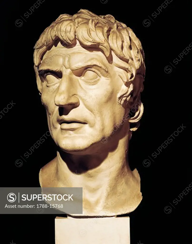 Male portrait, possibly of Roman general Sulla
