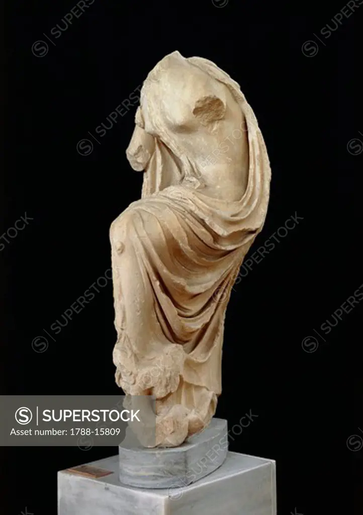 Headless statue of goddess Hygieia from Epidaurus, Greece