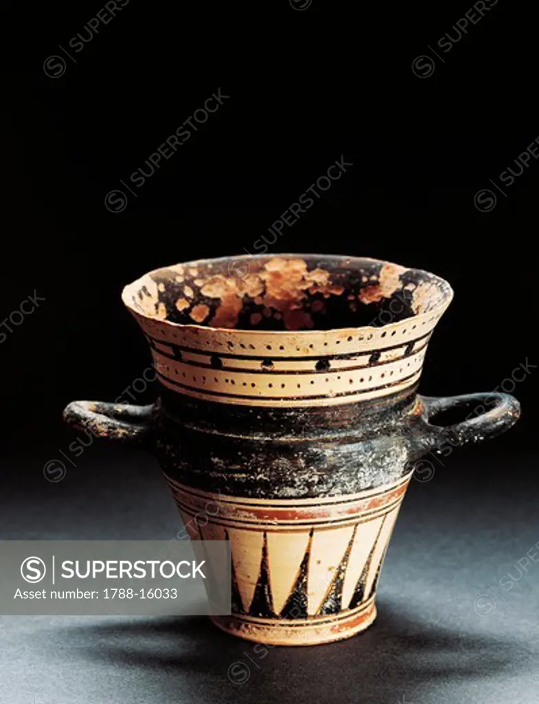 Laconic pottery, from Sparta, Greece