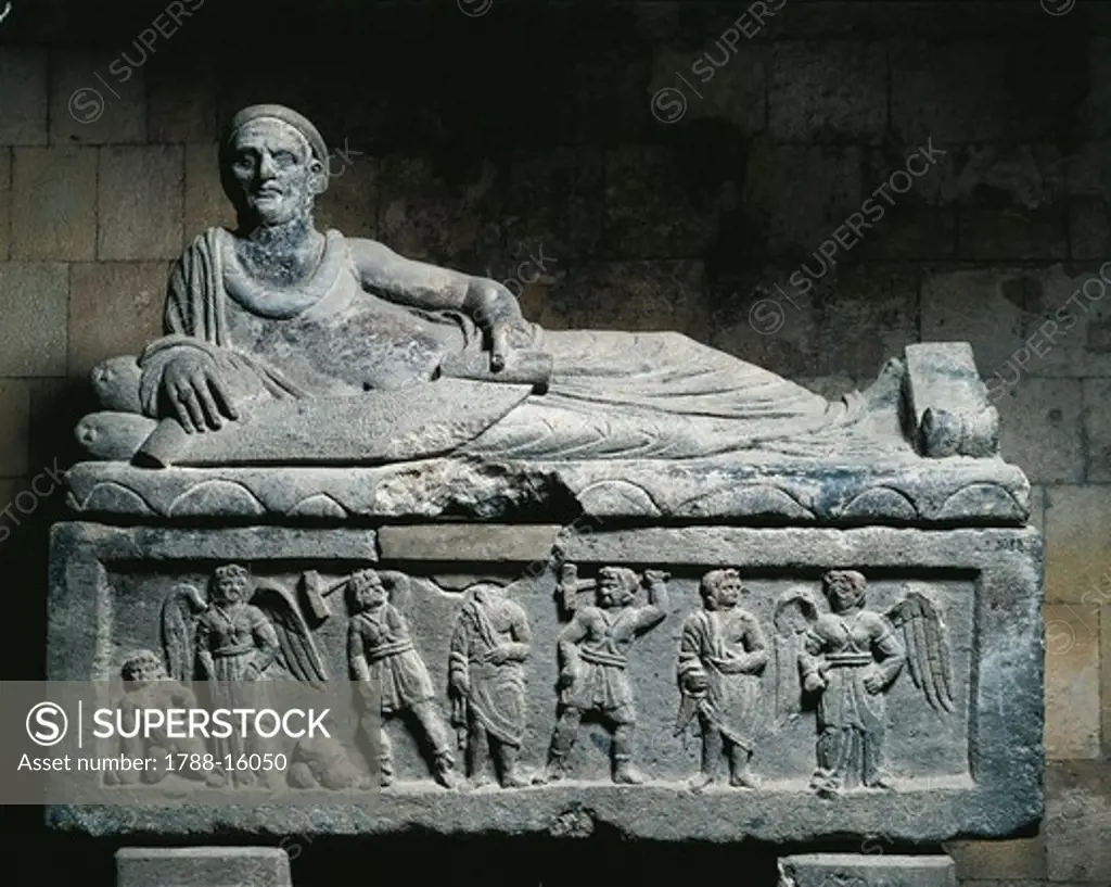 Sarcophagus of Laris Pulenas from Tarquinia