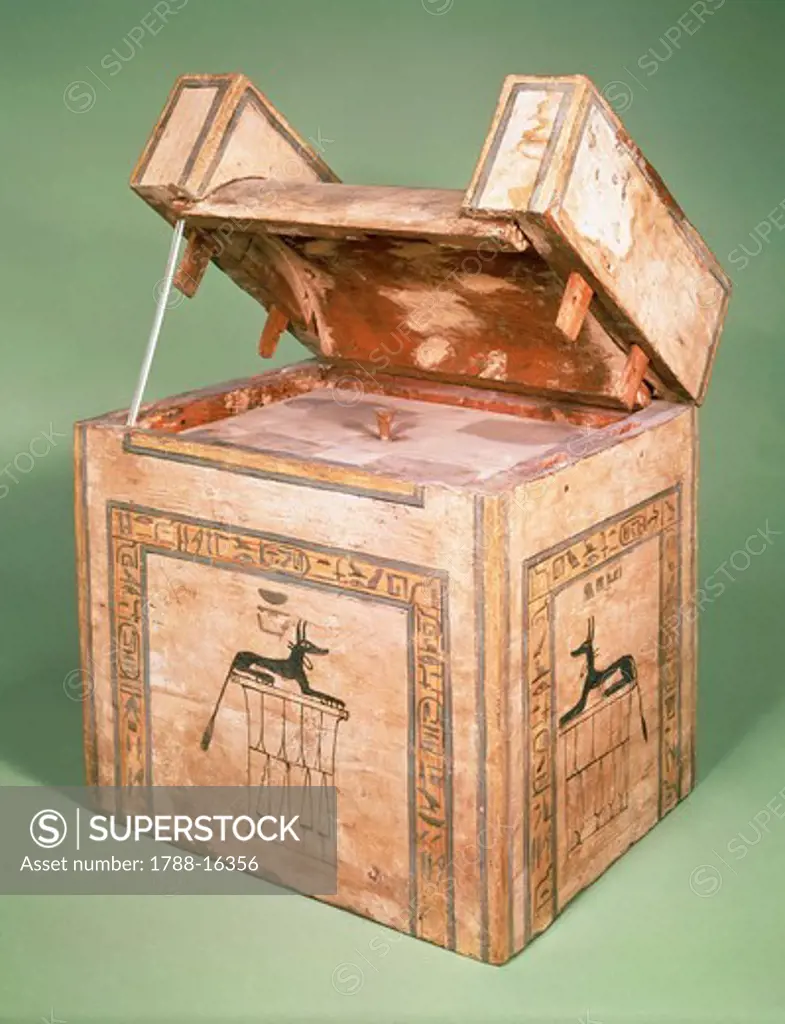 Canopic box of Sebekemsaf, Middle Kingdom, Dynasty XIII