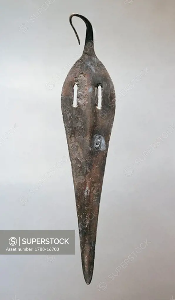 Bronze dagger, from Amorgos Island, Greece