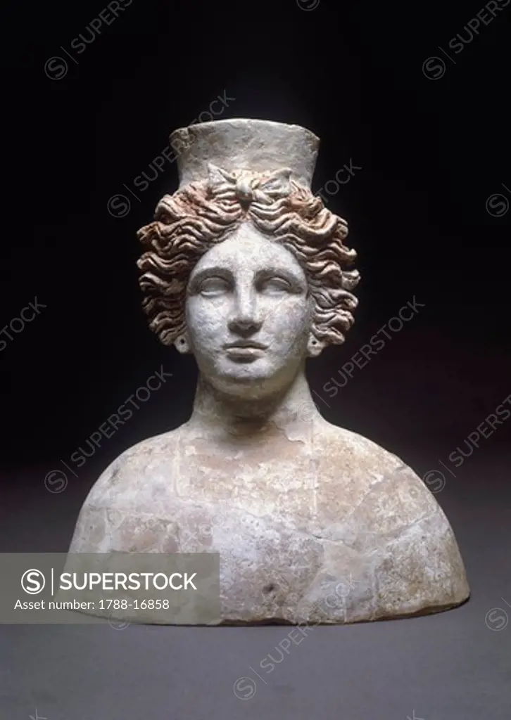 Bust of goddess Tanit