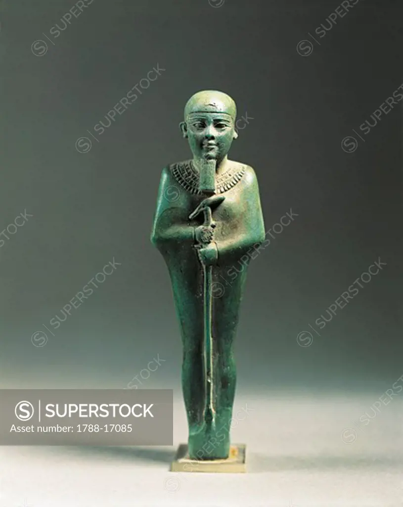 Statue of god Ptah, Egyptian civilization