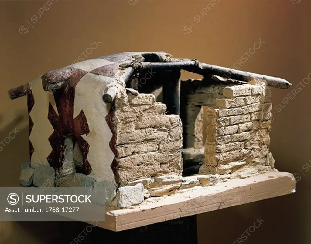 Greece, reconstruction of dwelling