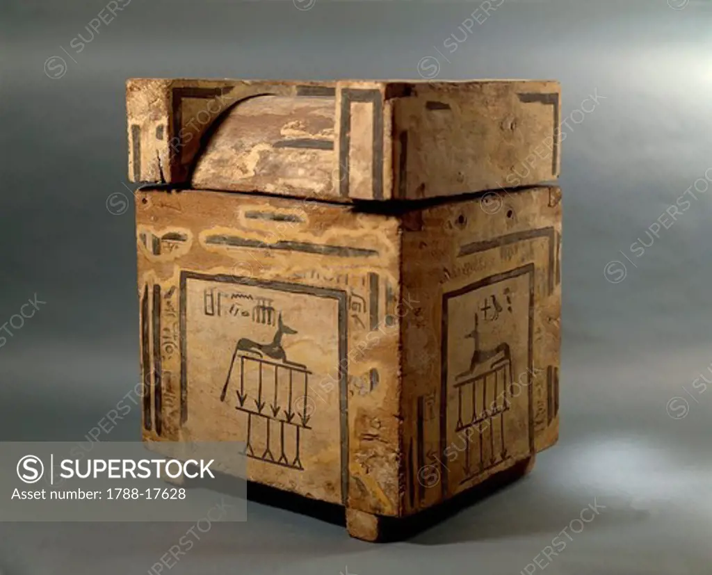 Canopic box of Sekhem re Upmaat Antef, from Deir-el-Bahari