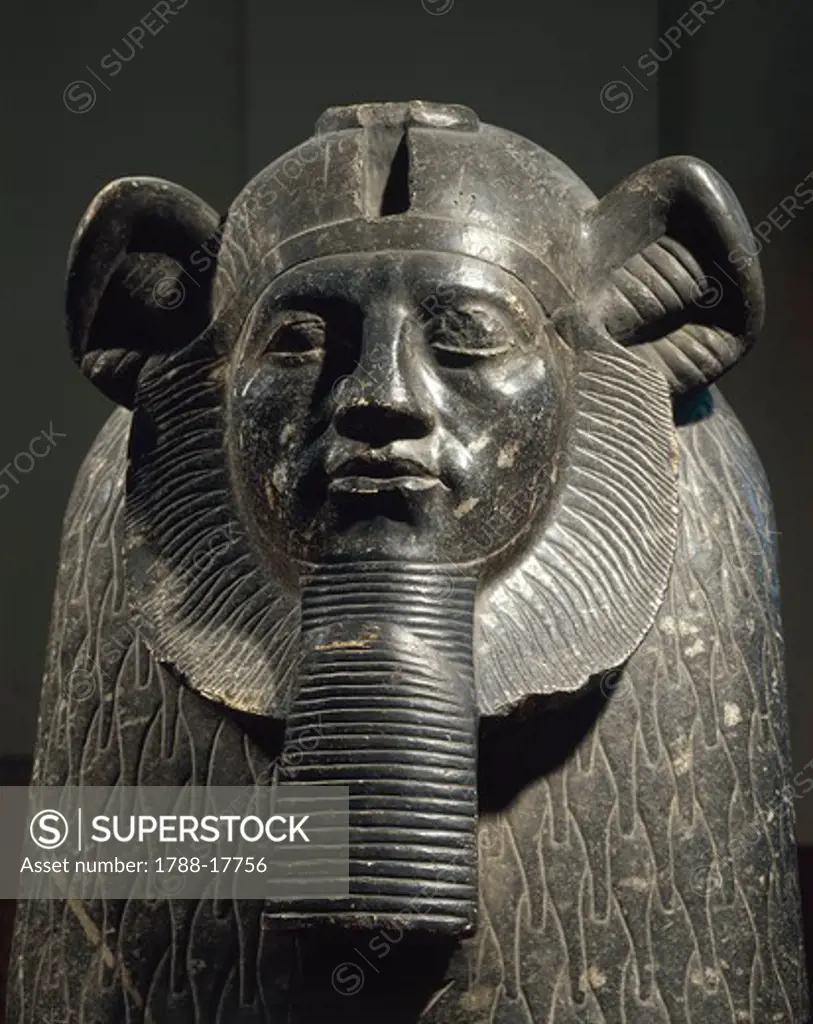 Hyksos Sphinx from Tanis, Third Intermediate Period, Dynasty XXI-XXII