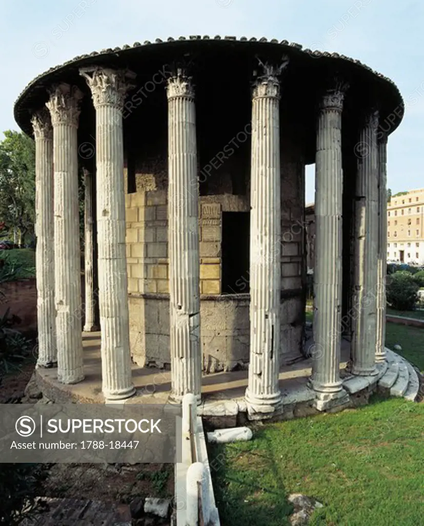 Italy, Latium region, Rome, Aventine Hill, Temple of Vesta