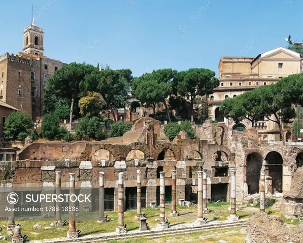 Italy, Latium region, Rome, Imperial Fora, Forum of Caesar