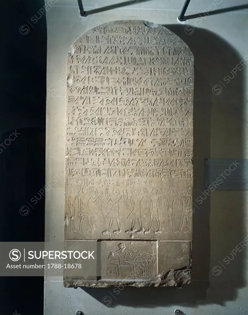 Stele of the chief by craftsman Irtysen