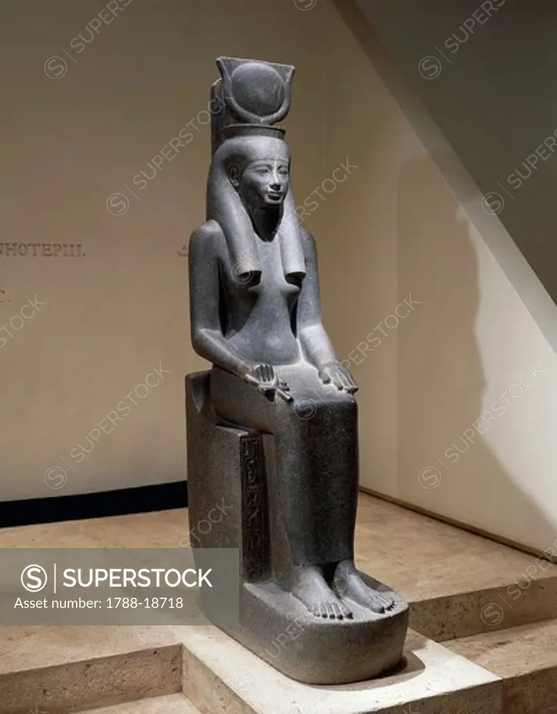 Statue of goddess Hathor