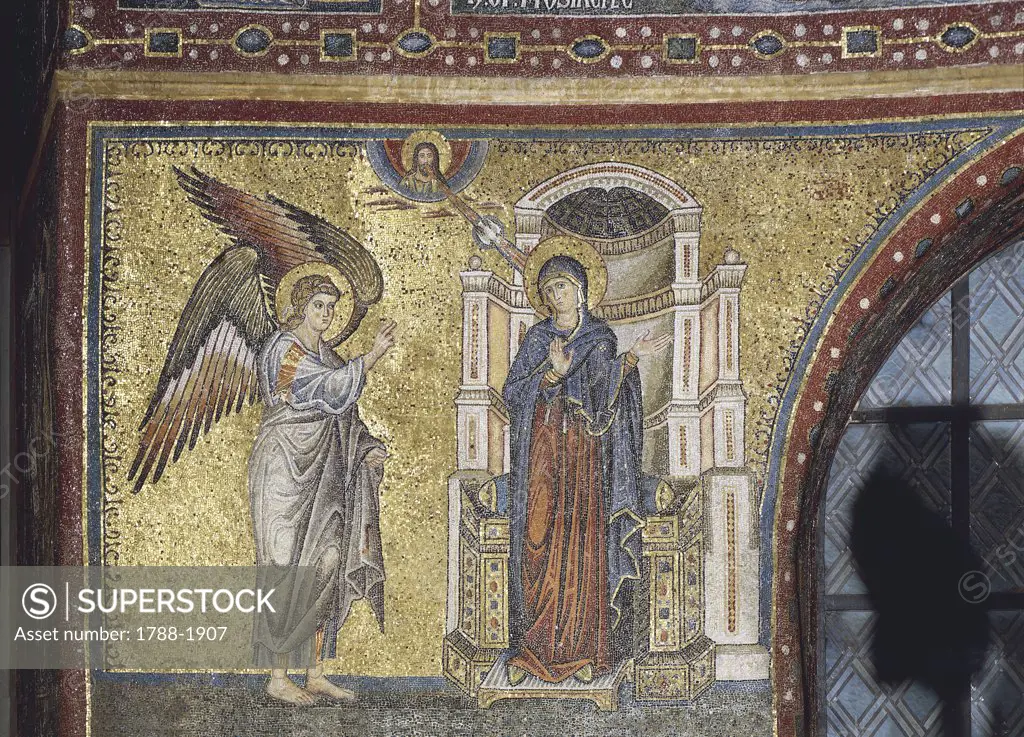Italy - Lazio Region - Rome - Basilica of St. Mary Major - Mosaic work