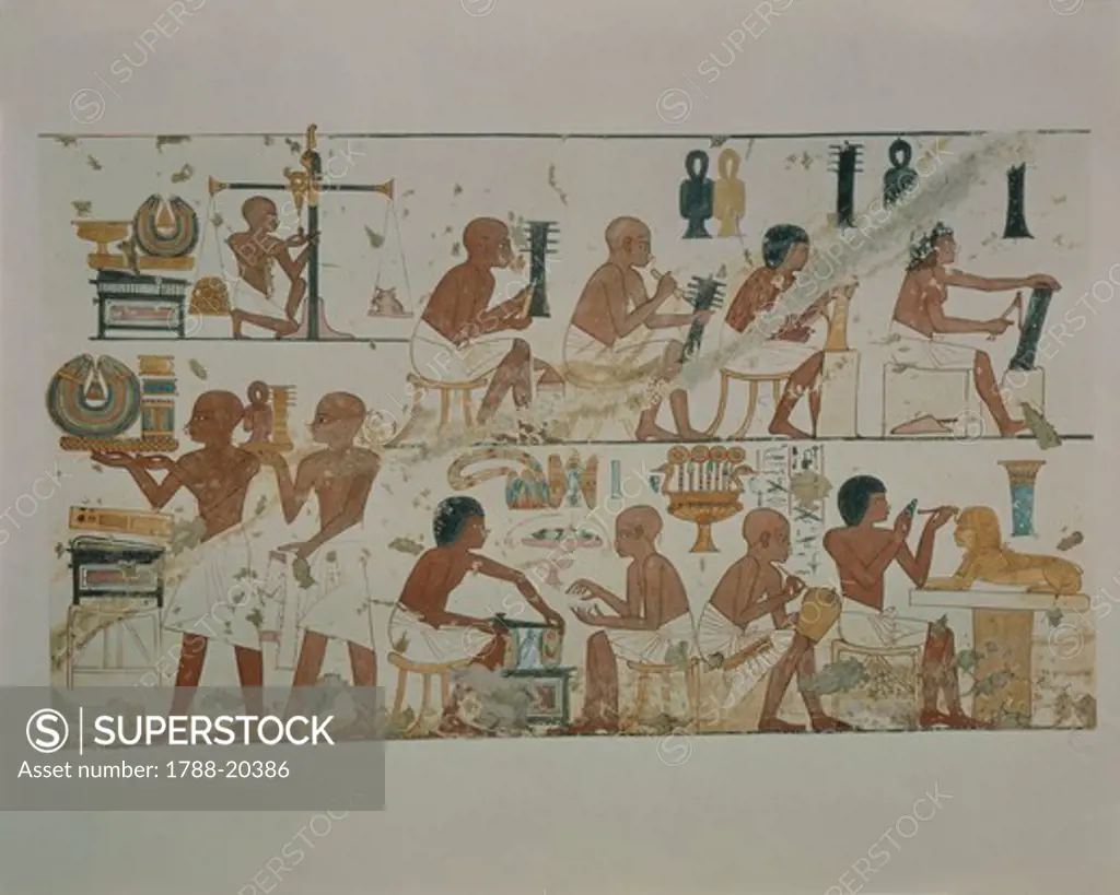 Ancient Egyptian Painting, by Nina M. Davies, 1936