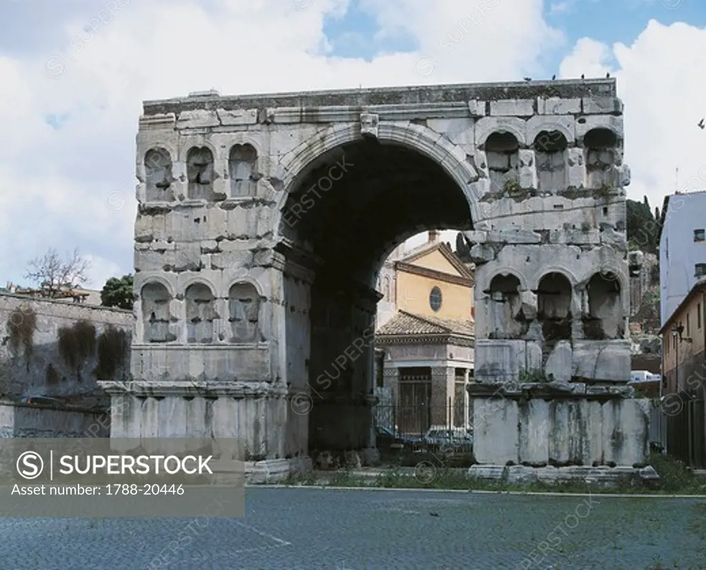 Italy, Latium region, Rome, Arch of Janus, 4th century