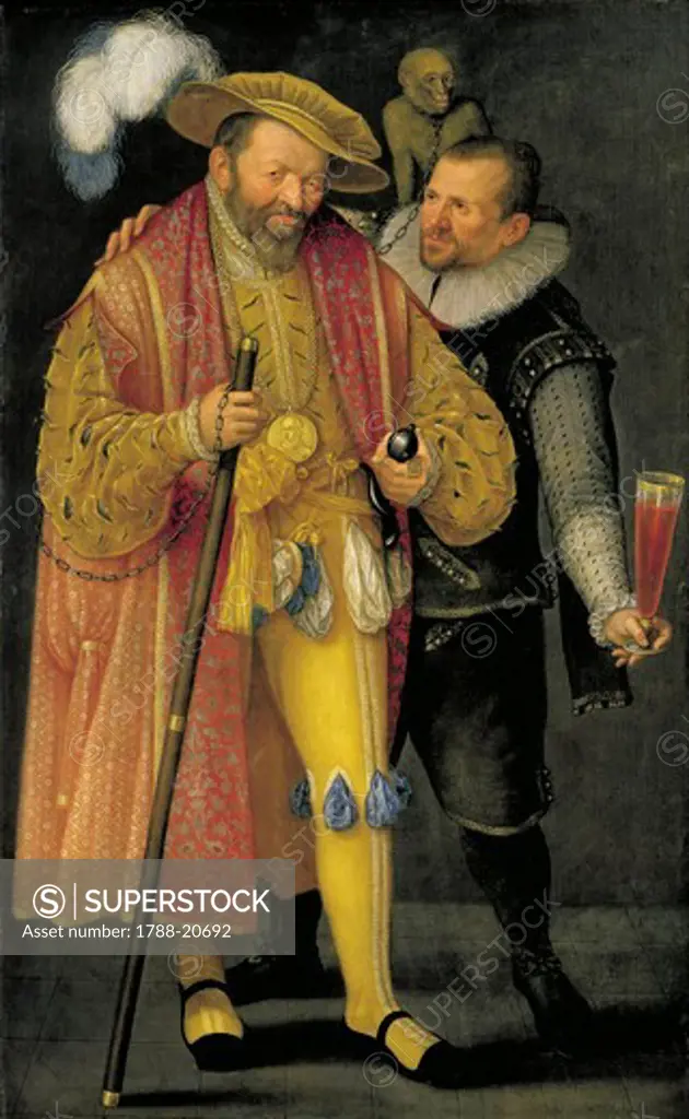 Austria, Vienna, Portrait of Rudolph II of Habsburg (Vienna, 1552 Prague, 1612), Holy Roman Emperor (15761612)
