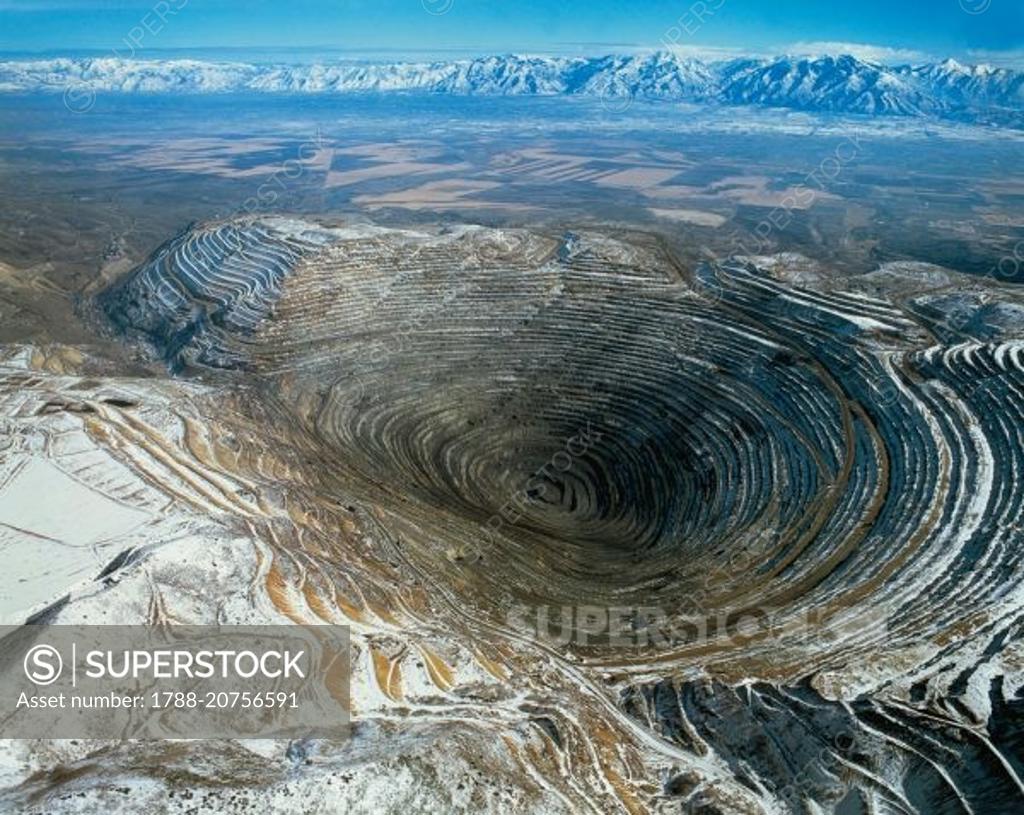 Bingham Canyon, Copper Mine, Utah, USA