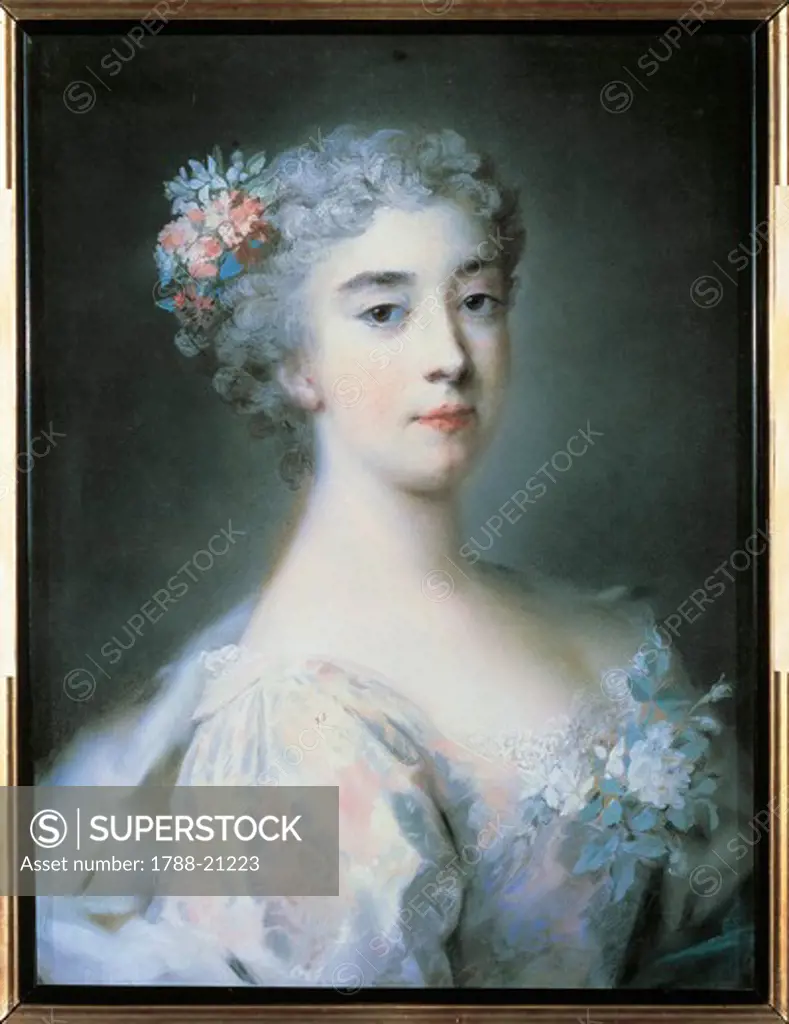 Italy, Florence, Portrait of Anna Enrichetta d'Este