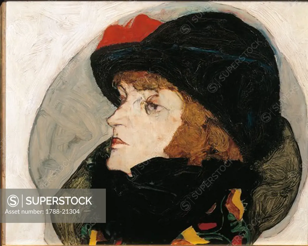 Austria, Vienna, portrait of Ida Roessler