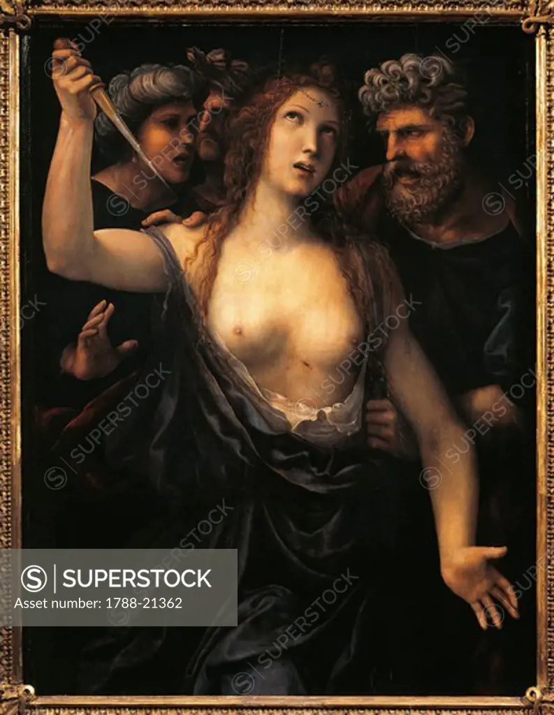 Italy, Turin, Death of Lucretia