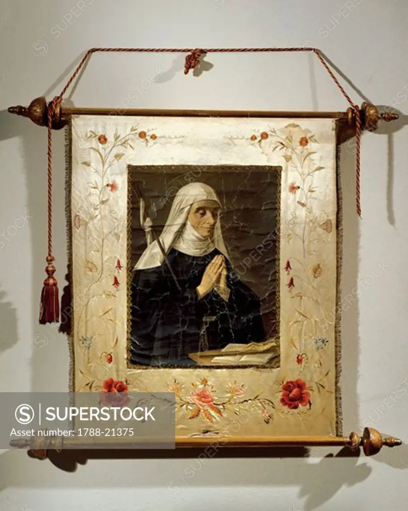 Italy, Portrait of founder of Order of Ursulines Saint Angela Merici