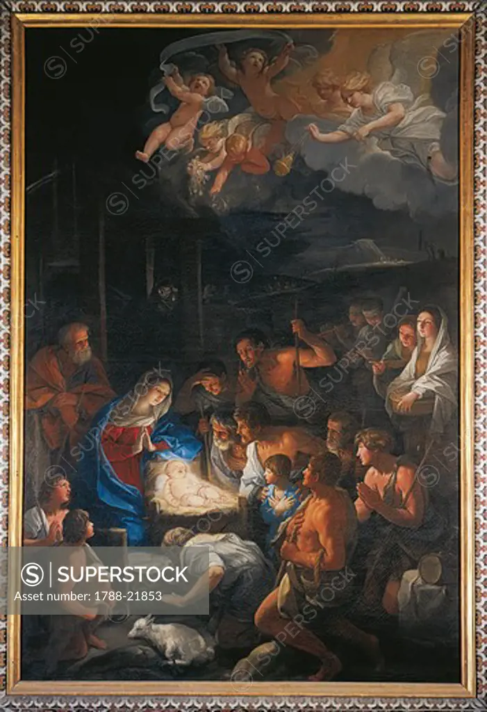 Italy, San Martino, Adoration of the Shepherds