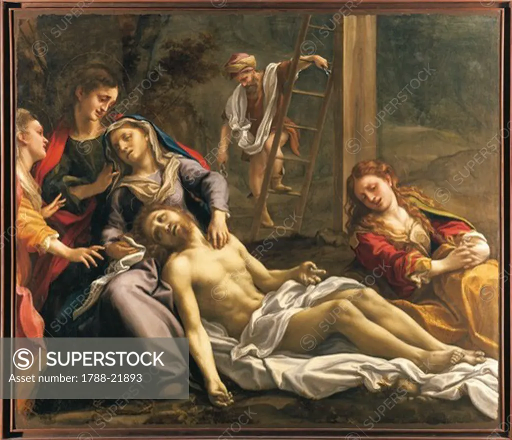Italy, Parma, Lamentation over the dead Christ