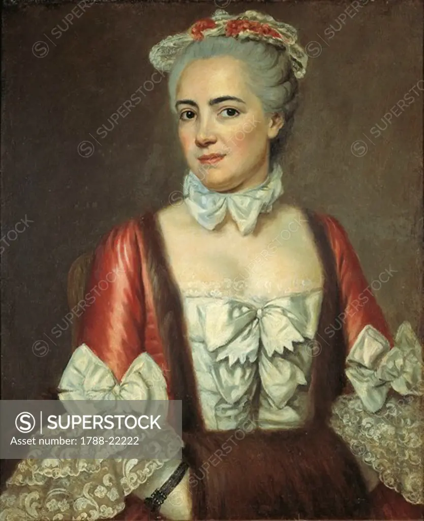 France, Portrait of Marie Francoise Buron