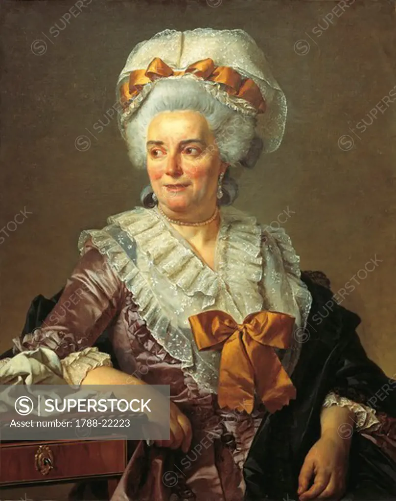 France, Paris, Portrait of Genevieve Jacqueline Pecoul, the painters mother-in-law