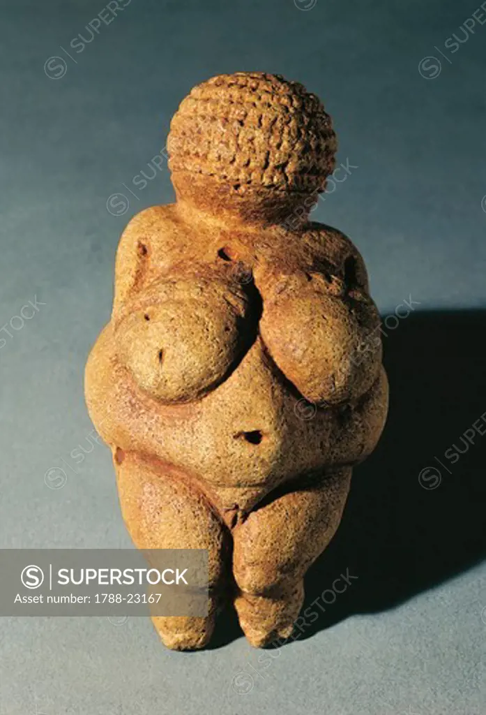 Austria, Vienna, Naturhistorisches Museum, The Venus of Willendorf