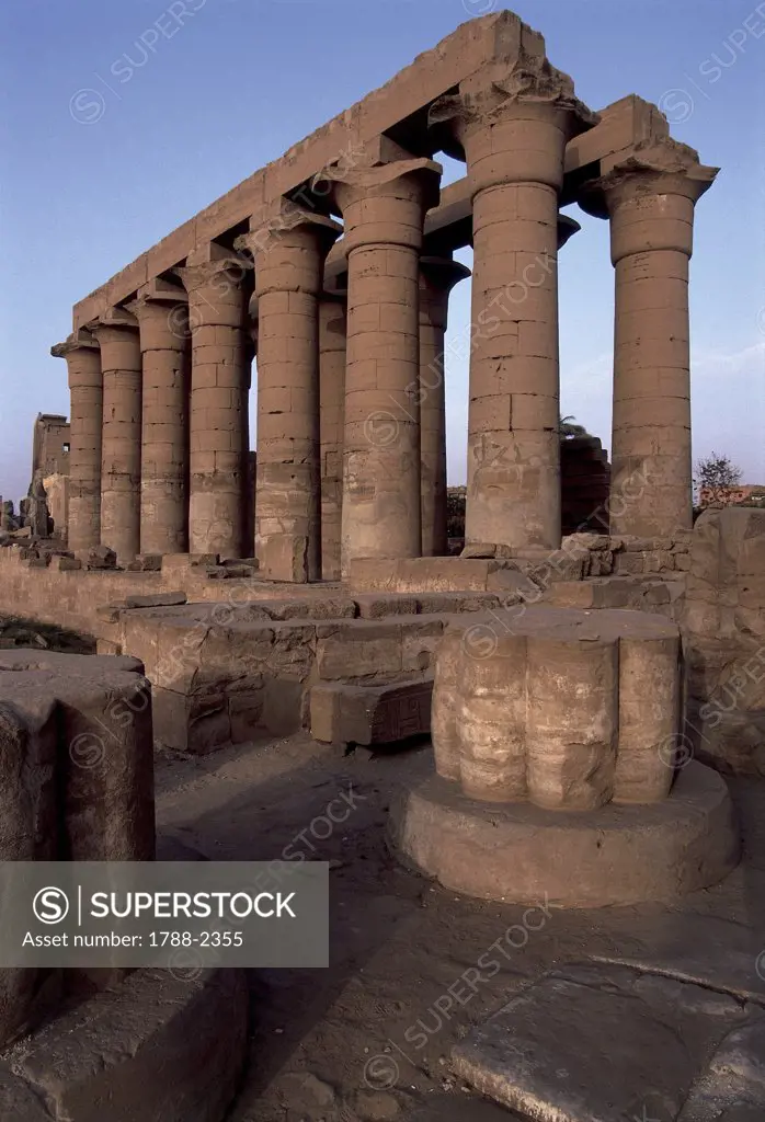 Egypt - Ancient Thebes (UNESCO World Heritage List, 1979). Luxor. Karnak. Temple of Amon