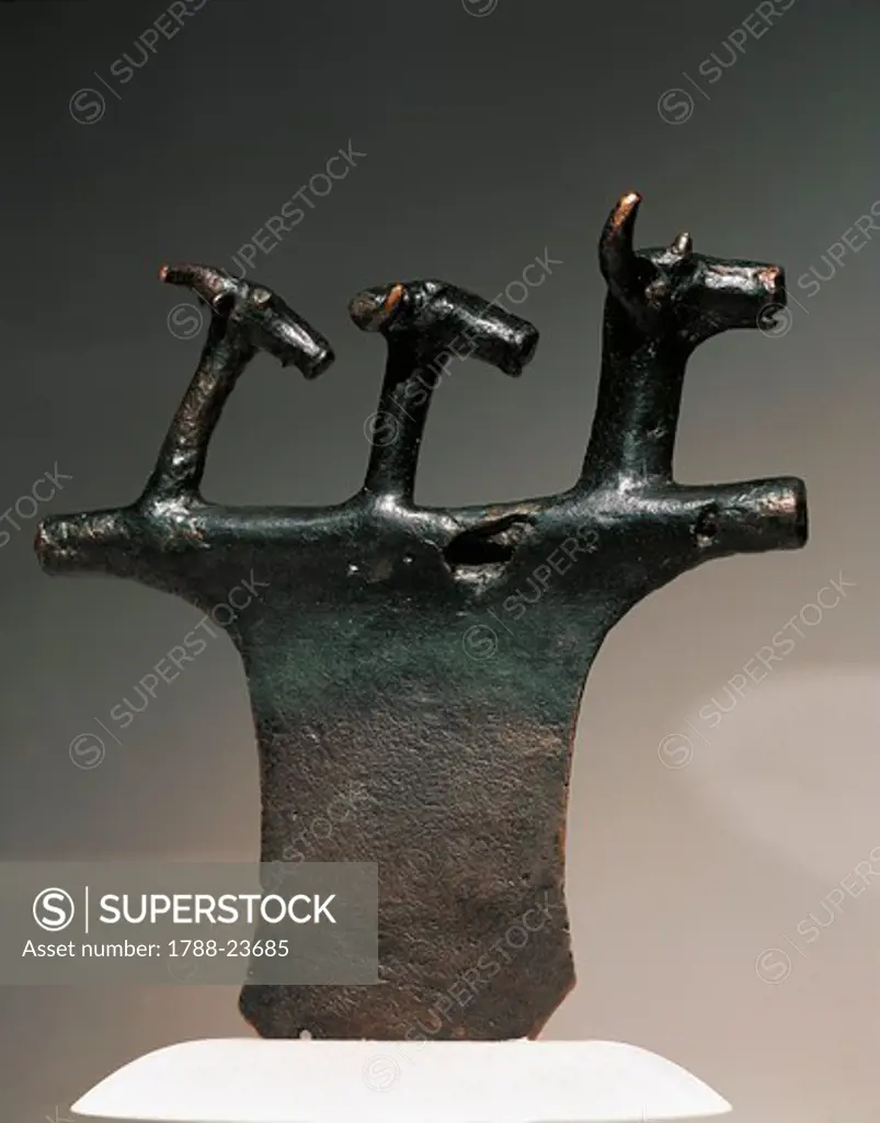 Bulgaria, Lovec, Teteven, Ritual axe, bronze