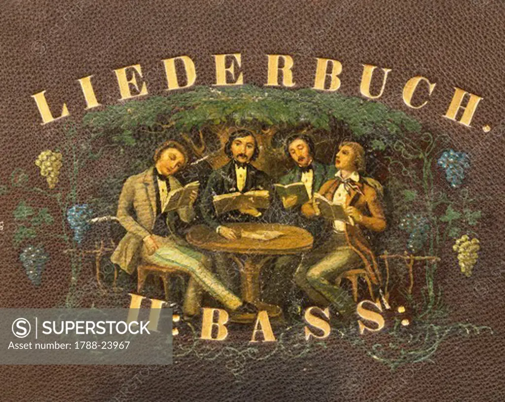 Austria, Title page of Liederbuch
