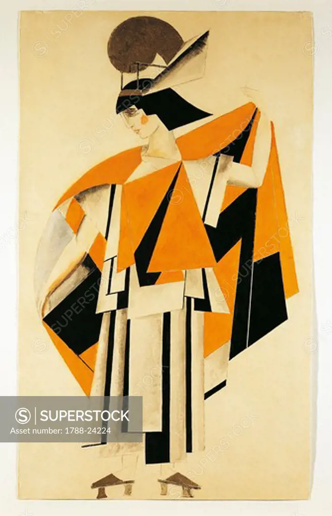 France, Costume design to Racine's Phaedra, 1922